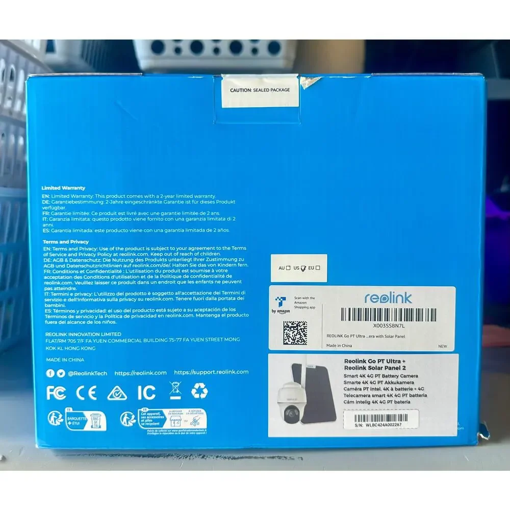 REOLINK 4K LTE Cellular Security Camera Wireless Outdoor
